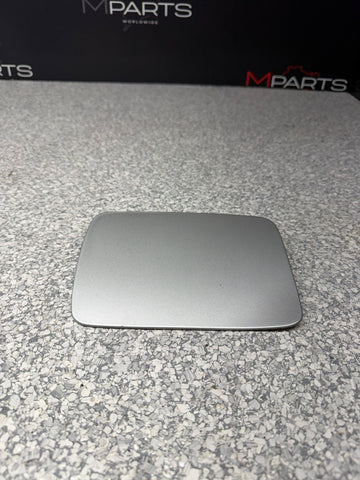 01-06 BMW E46 M3 Rear Fuel Gas Tank Flap Filler Lid Cover Cap Titan Silver OEM