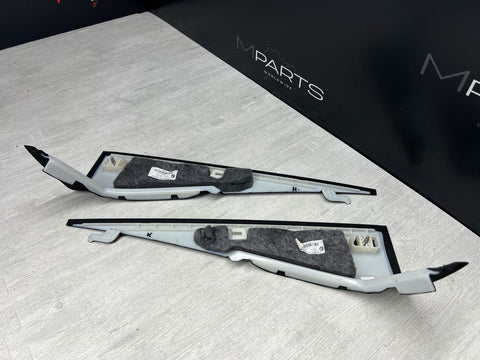 Alcantara OEM C Pillars Trims Covers Panels 51438076105 BMW M8 M850i F92 G15