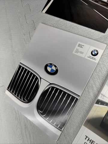 2012-2017 OEM BMW F10 5-series Sedan 528I 535i 550i Owners Manual Book SET
