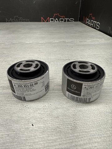 NEW Mercedes-Benz C W205 GENUINE OEM Rear Axle Subframe Mount A2053510200 PAIR