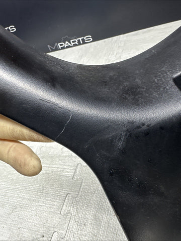 01-06 BMW E46 M3 Left Right Kick Dead Pedals Covers Trims Panels Genuine Black