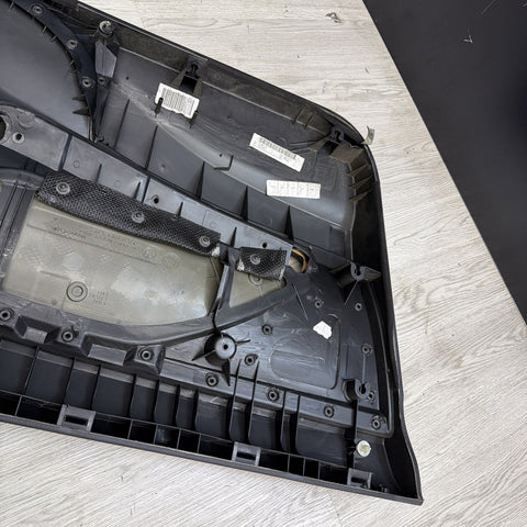 01-06 BMW E46 M3 PASSENGER RIGHT SIDE DOOR PANEL CARD BLACK OEM