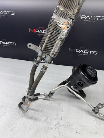 2010 NISSAN GT-R R35 GTR 3.8L VR38 OEM POWER STEERING RESERVOIR + LINES + COOLER