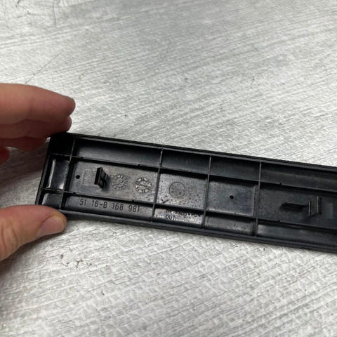 1992-1999 BMW 3 Series E36 Glove Box Trim/Cover Panel Black OEM 51 16-8 168-981