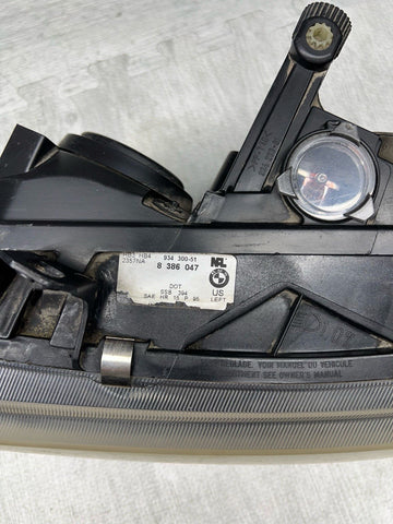 99-02 BMW Z3 M Z3M Front Left Driver Side Headlight Lamp Halogen 8386047 OEM