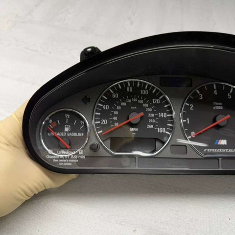 98-00 BMW Z3 M Roadster Cluster Gauge Speedometer Instrument OEM 2496304