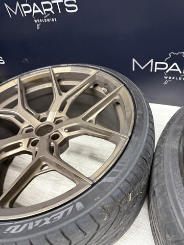 22” Vossen HF-5 BMW F96 X6M 5x112 22x10.5 ET14 22x11.5 ET28 Rims Wheels Set