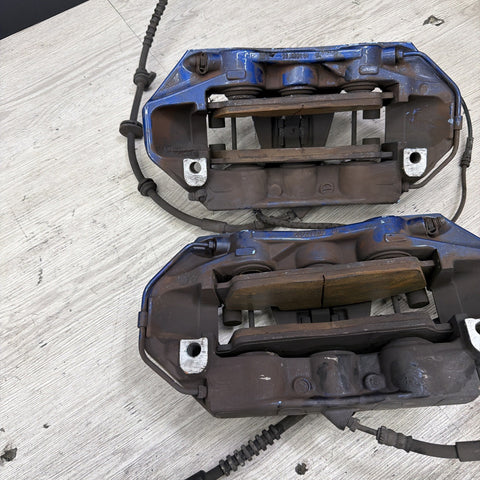 BMW F06 F10 F12 F13 M5 M6 FRONT BREMBO BRAKES CALIPERS SET OEM
