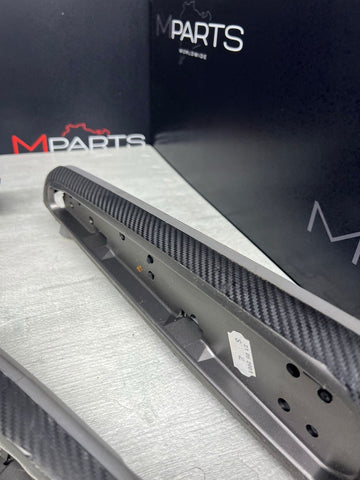 01-06 BMW E46 M3 Convertible Interior Armrests Trim Set Titan Shadow Grey