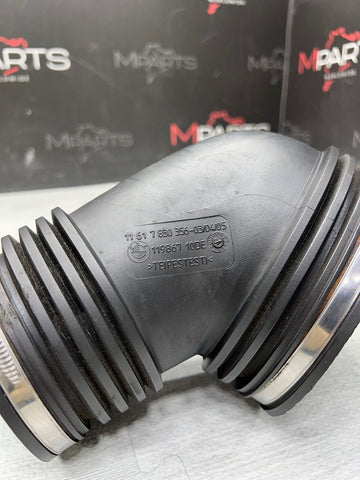 BMW E46 M3 01-06 S54 Intake Elbow Driver Left Air Channel Duct Pipe OEM 7830356