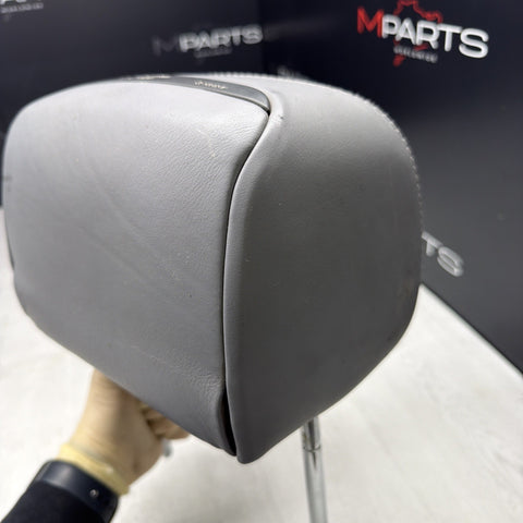 2001-2006 BMW E46 M3 Convertible Grey Rear Headrest Head Rest OEM