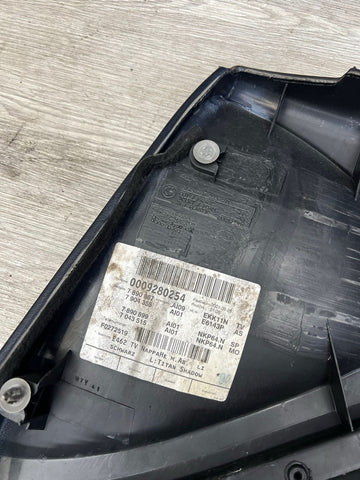 01-06 BMW E46 M3 DRIVER LEFT SIDE DOOR PANEL CARD BLACK OEM