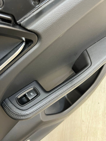 Porsche 15-21 Macan Rear Door Card Panel Black Right Passenger BOSE