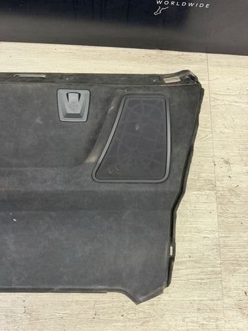 11-16 Bmw F10 5 Series M5 Rear Deck Lid Parcel Shelf Cover Black Alcantara OEM