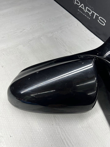 13-16 BMW F10 M5 LEFT DRIVER SIDE MIRROR NO CAMERA SAPPHIRE BLACK OEM