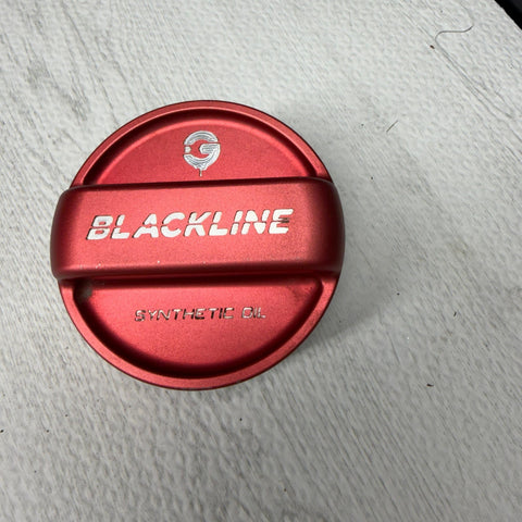 08-13 BMW E90 E92 E93 M3 Blackline Performance Billet Oil Cap Cover - Red