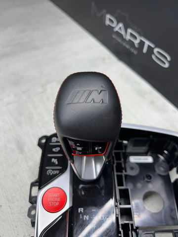 21-25 OEM BMW G80 G82 M3 M4 Gear Selector Panel iDrive Controller Shifter Knob
