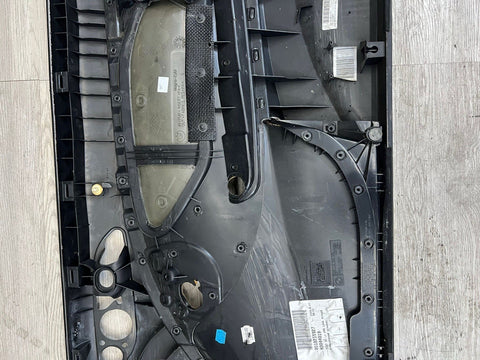 01-06 BMW E46 M3 DRIVER LEFT SIDE DOOR PANEL CARD BLACK OEM