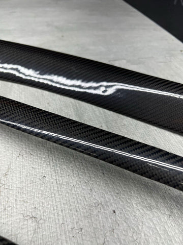 BMW E46 M3 01-06 Carbon Fiber Interior Trim Dashboard Dash Board Set *Notes*