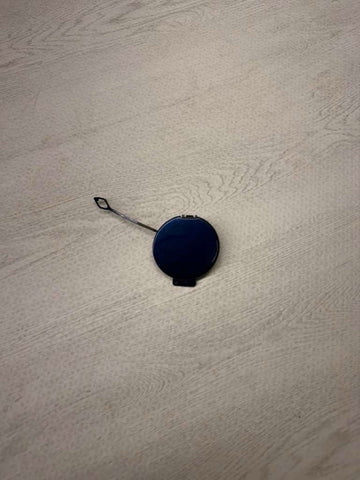 BMW E46 3 Series M3 Front Tow Hook Eye Cover 2695250 OEM Blue