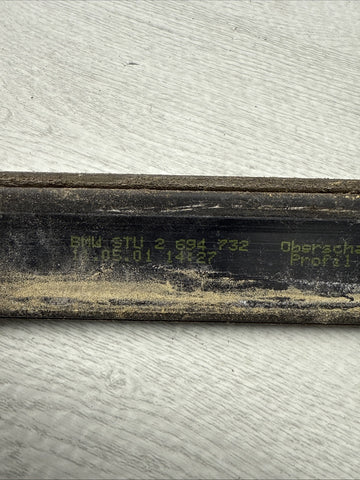 00-06 BMW E46 M3 Rear Right Side Quarter Panel Trim Carbon Black OEM 2694732