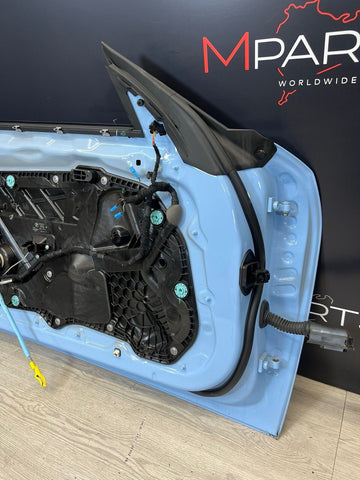 (PICKUP ONLY) 23-25 BMW G87 M2 230i M240I FRONT LEFT DRIVER SIDE DOOR OEM BLUE