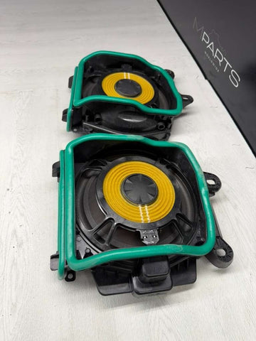 21-26 BMW M3 M4 G80 G82 G83 Front Left & Right Harman Kardon Subwoofers Set OEM