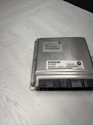 00-03 BMW E39 M5 E52 Z8 DME ECU MSS52 Basic Engine Computer Control Module OEM