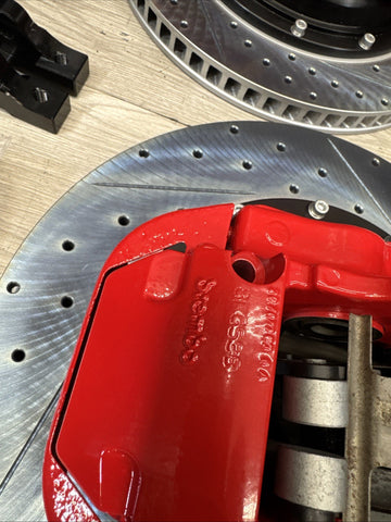 08-13 BMW E90 E92 E93 M3 BREMBO Big Brake Kit Calipers Rotors Set NEW Plug Play