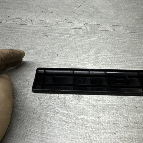 BMW E36 Glove Box AC Vent Trim Cover OEM Spec (Black)