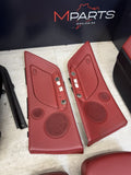 01-06 BMW E46 M3 OEM Complete Convertible Interior Imola Red Powered Heated