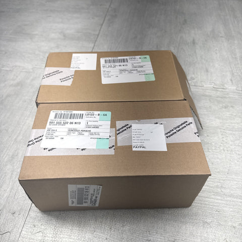 Porsche 991.1 GT3RS GT4 Door Pull Assemblies Left Right Straps Red