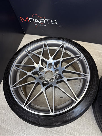 15-20 BMW F80 F82 F83 M3 M4 Competition 666M 20” OEM Finish Wheels Rims Set