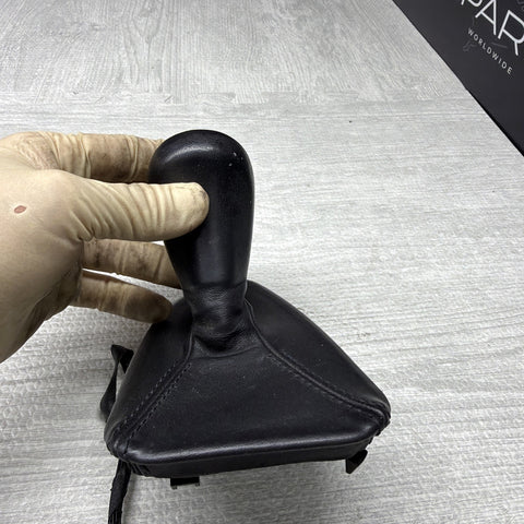 08-13 OEM BMW E90 E92 E93 M3 Shifter Knob Boot Plate Dual Clutch Transmission
