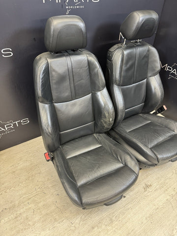 08-13 BMW E92 M3 Coupe Original Black Interior Front Seats Powered Heated