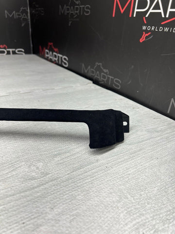 01-06 BMW E46 M3 Alcantara Black Center Dash Dashboard Trims 8196103 Set Of 3