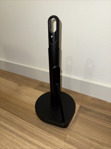 Simple Human Paper Towel Holder with Spray Pump Black Stainless Steel