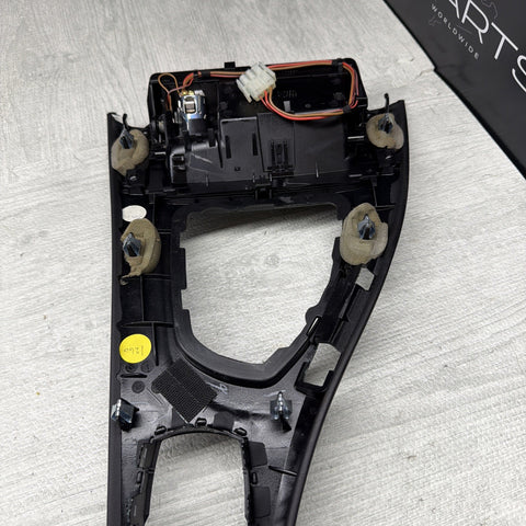 BMW E90 E92 M3 08-13 MANUAL CIC LEATHER CENTER CONSOLE TRIM OEM *Notes*