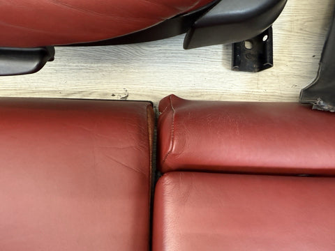 01-06 BMW E46 M3 Coupe Interior Heated Seats & Panels Imola Red