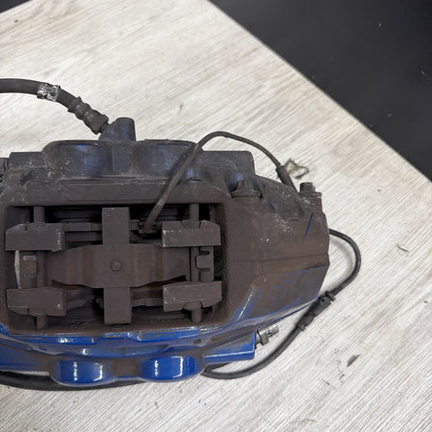 BMW 15-20 F87 M2 F30 F31 F80 F82 F83 M3 M4 Front Left Driver Brake Caliper Blue