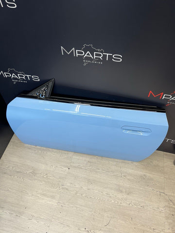 (PICKUP ONLY) 23-25 BMW G87 M2 230i M240I FRONT LEFT DRIVER SIDE DOOR OEM BLUE