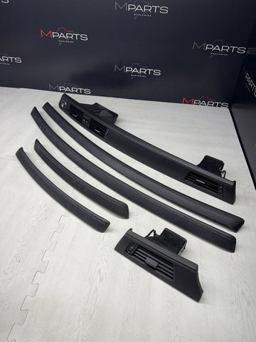 08-13 BMW E92 E93 M3 Interior Trim Set Carbon Leather OEM Genuine