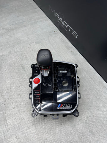 21-25 OEM BMW G80 G82 M3 M4 Gear Selector Panel iDrive Controller Shifter Knob