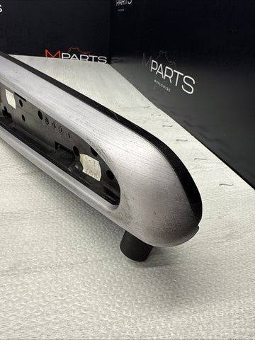 01-06 BMW E46 M3 Brushed Aluminum/Black Door Trim Armrest Front Left Driver