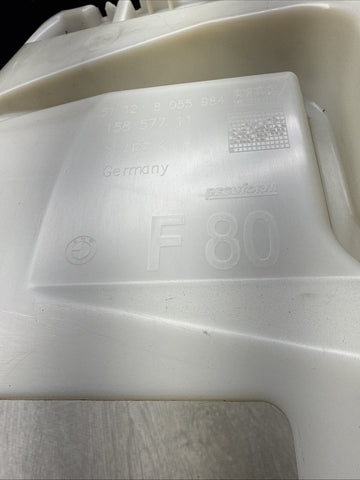 15-20 BMW F80 M3 REAR BUMPER RIGHT BRACKET GUARD GUIDE 51128055984 ORIGINAL