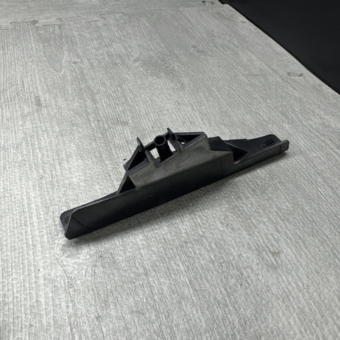 01-06 BMW E46 M3 Left Driver Head Light Washer Jet Trim Cover Carbon Black