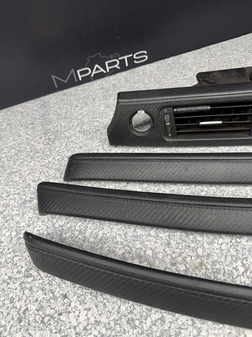 08-13 BMW E92 M3 Interior Trim Set Carbon Leather OEM