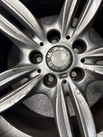 OEM BMW F10 F13 Front Wheel Rim 19x8.5 ET33 M Double Spoke Style 351 Silver