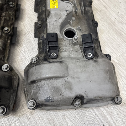 2008-2013 BMW E90 E92 E93 M3 S65 V8 Valve Covers Pair LH RH 7838268 7838267