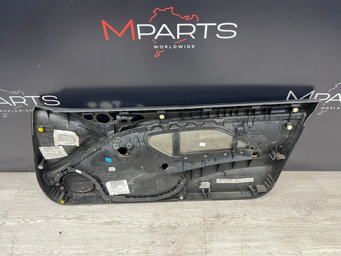 01-06 BMW E46 M3 DRIVER LEFT SIDE DOOR PANEL CARD BLACK OEM